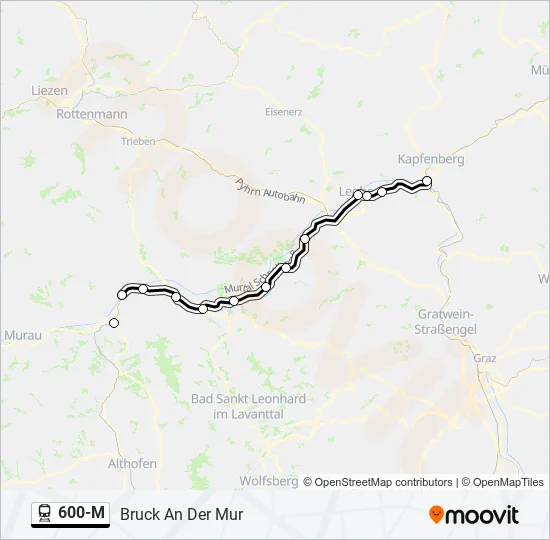 600-M  Line Map