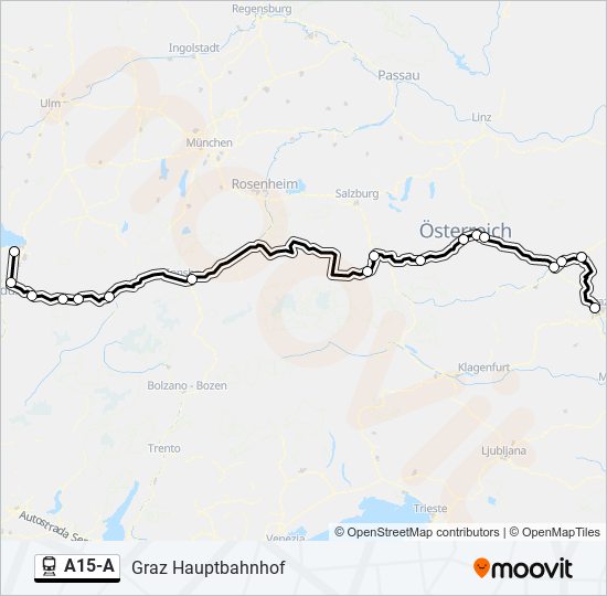 A15-A  Line Map