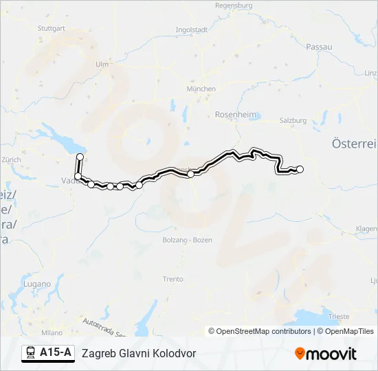 A15-A  Line Map
