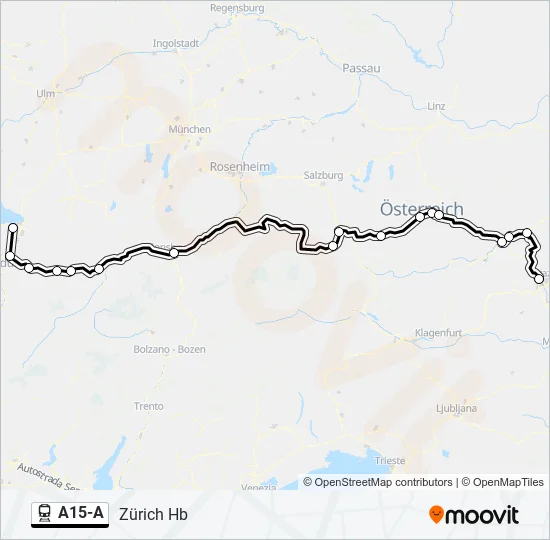 A15-A  Line Map