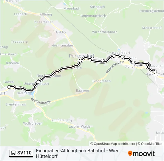 SV110  Line Map