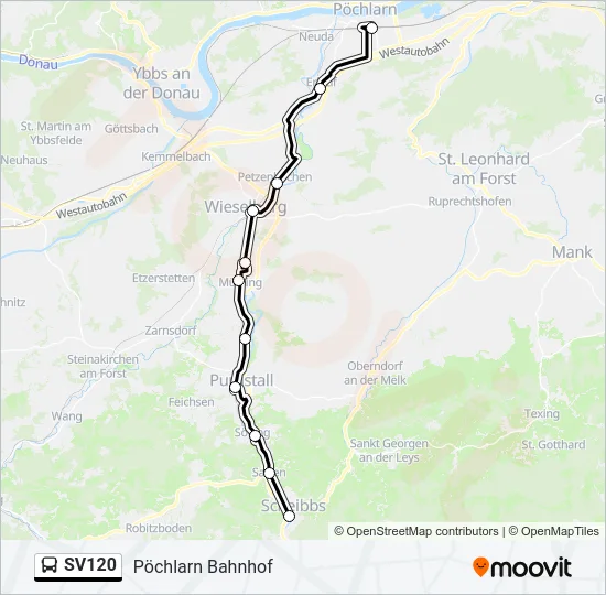 SV120  Line Map