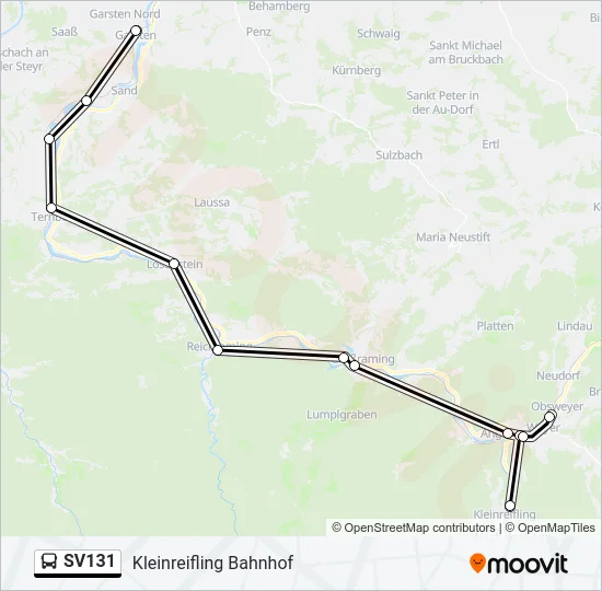 SV131  Line Map