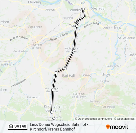 SV140  Line Map
