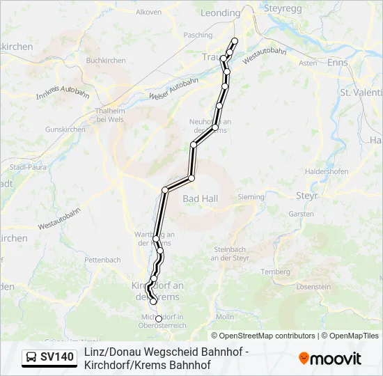 SV140  Line Map
