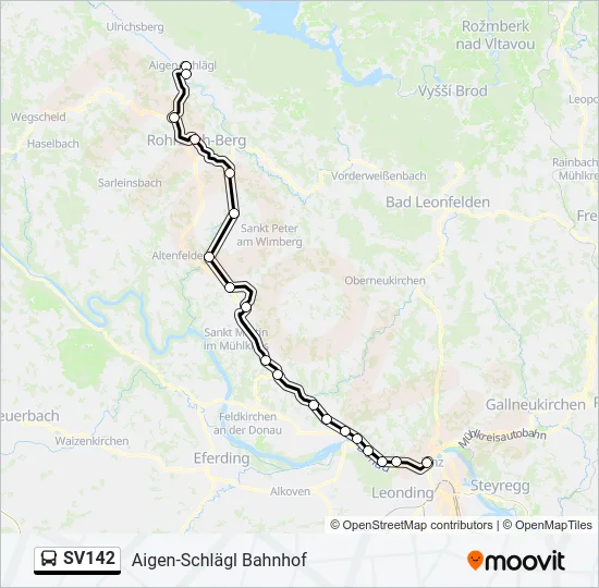 SV142  Line Map