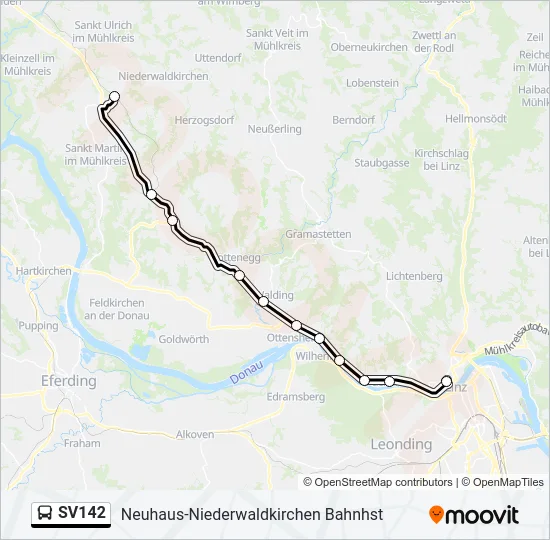 SV142  Line Map