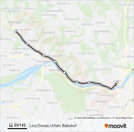 SV142  Line Map