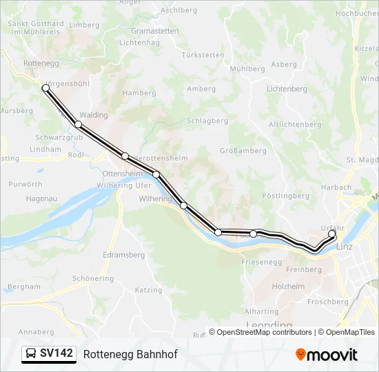 SV142  Line Map