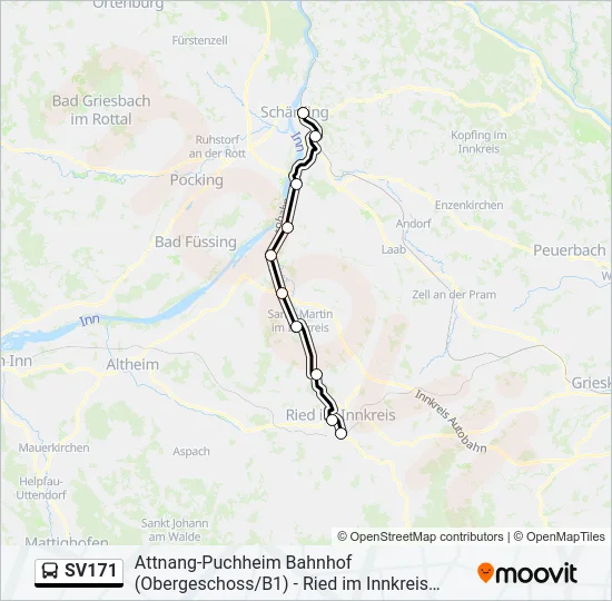 SV171  Line Map