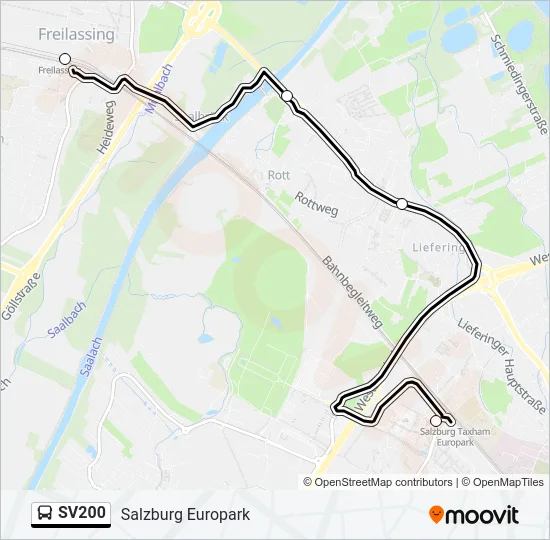 SV200  Line Map