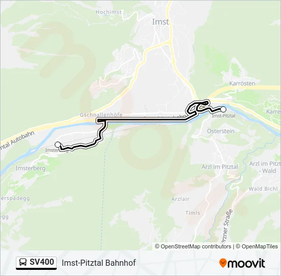 SV400  Line Map