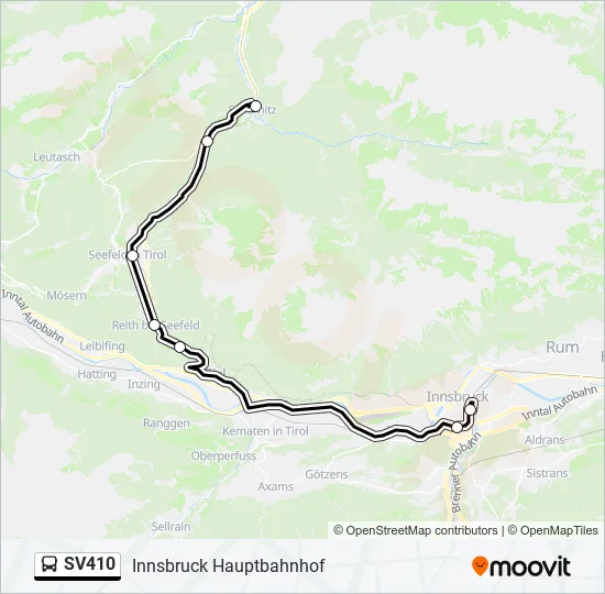 SV410  Line Map