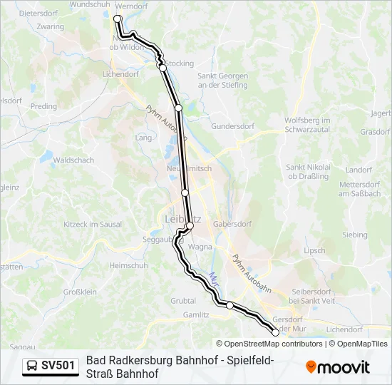 SV501  Line Map