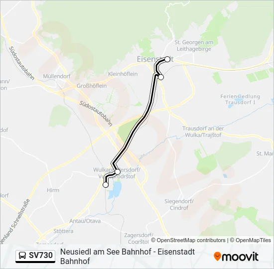 SV730  Line Map