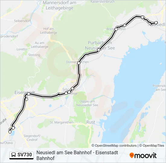 SV730  Line Map