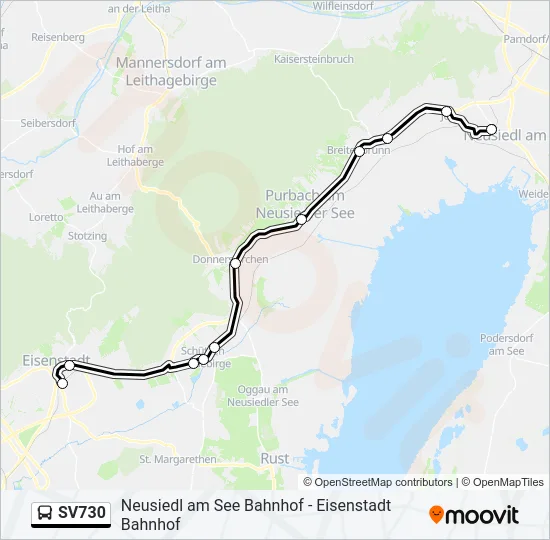 SV730  Line Map