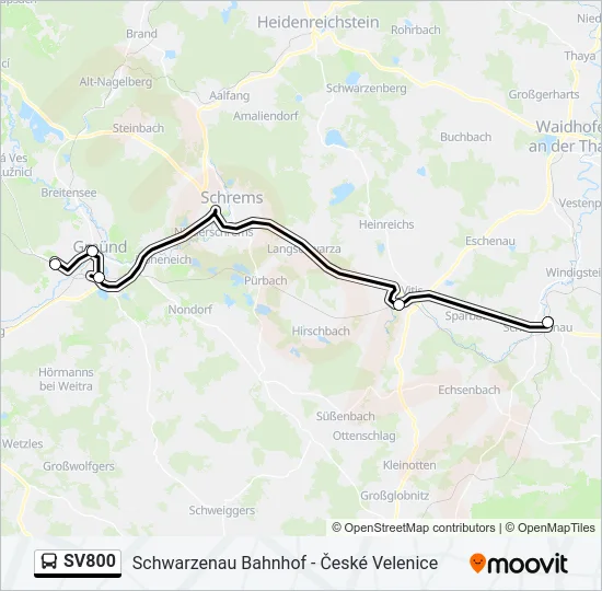SV800  Line Map
