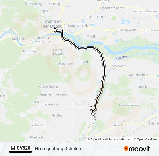SV820  Line Map