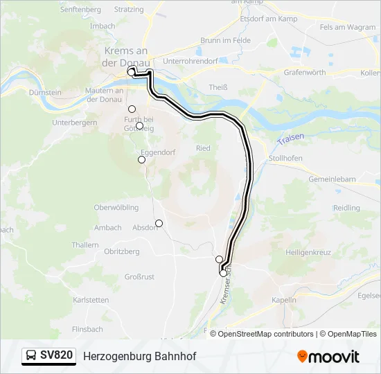 SV820  Line Map