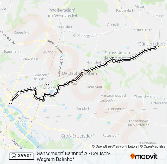SV901  Line Map