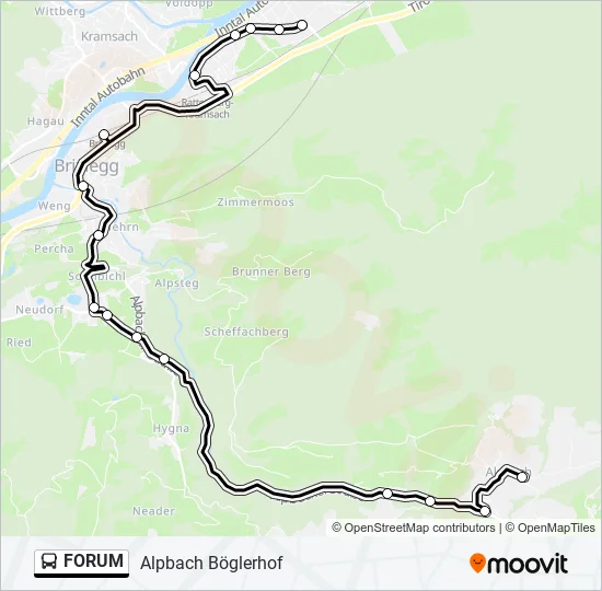 FORUM  Line Map
