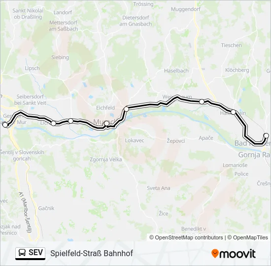 SEV  Line Map
