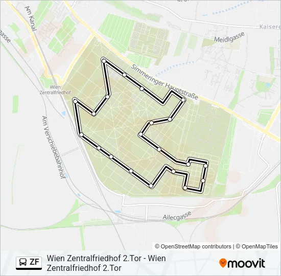 ZF Bus Line Map