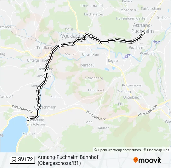 SV172 Bus Line Map
