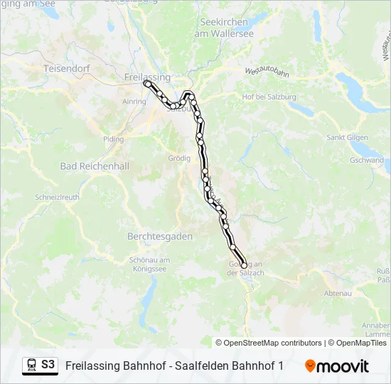 S3  Line Map