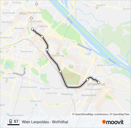 s7 Route: Schedules, Stops & Maps - Schwechat Bahnhof (Updated)