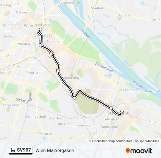 SV907 Bus Line Map