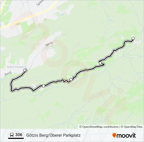 306 Bus Line Map