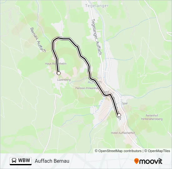 WBW Bus Line Map