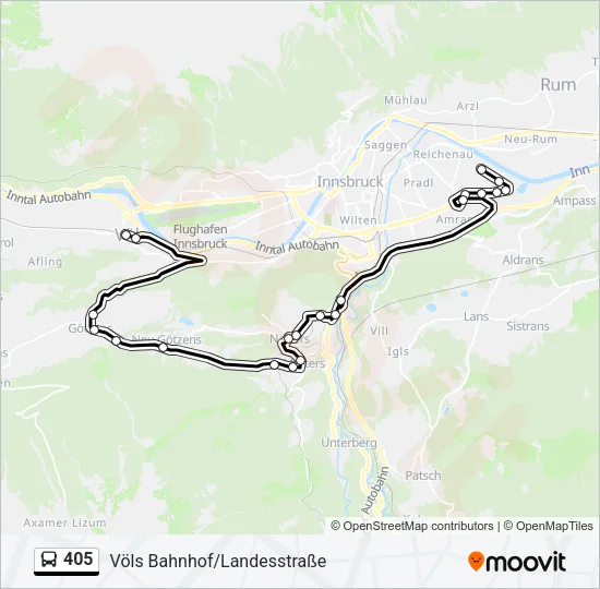 405  Line Map