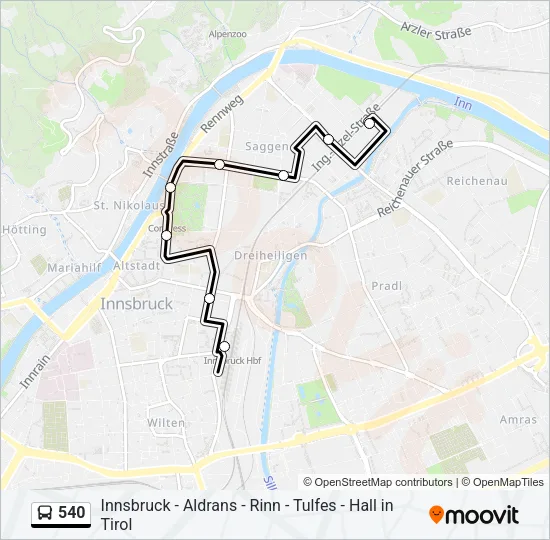 540  Line Map
