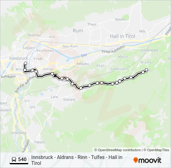 540  Line Map