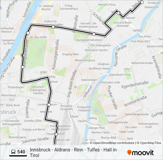 540  Line Map