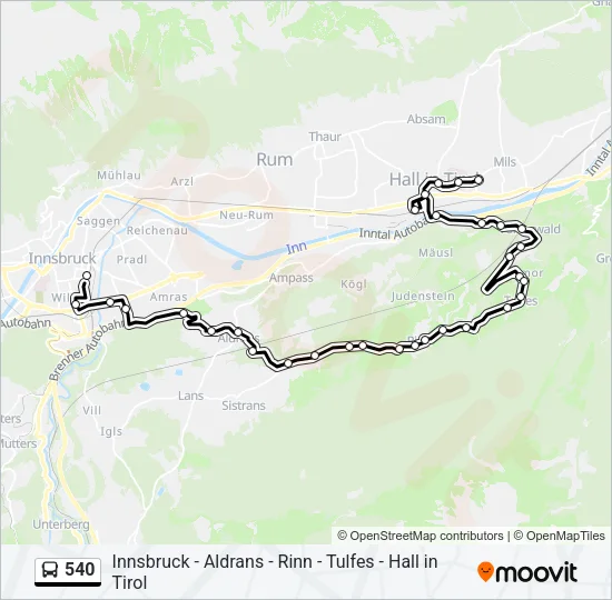 540  Line Map
