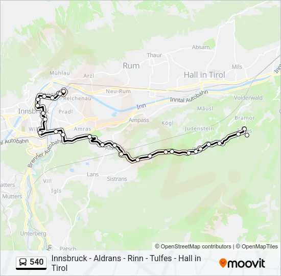 540  Line Map