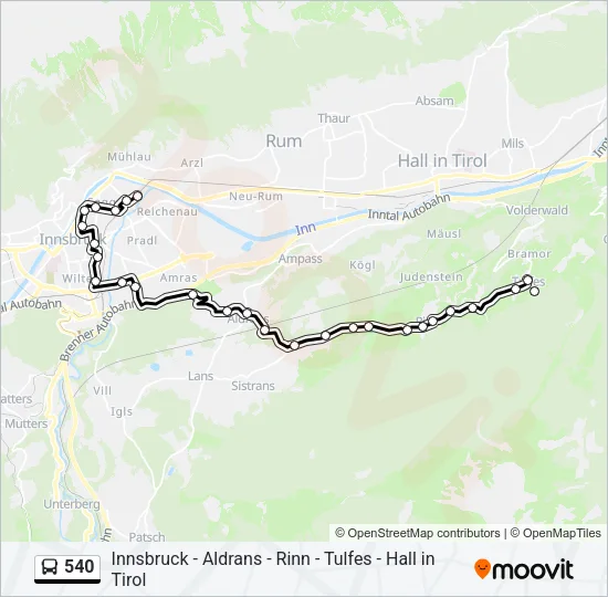 540  Line Map