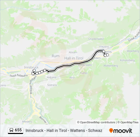 655  Line Map