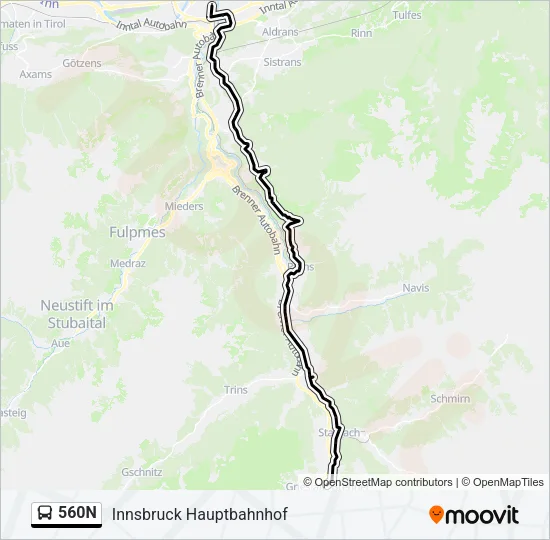 560N  Line Map