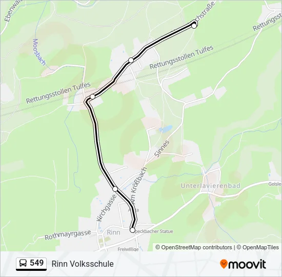 549  Line Map