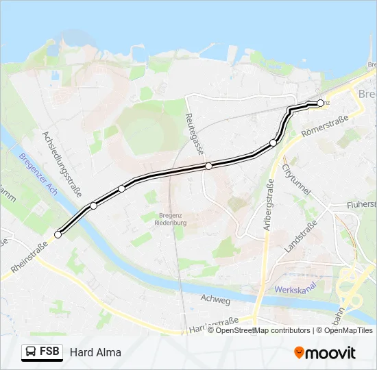 FSB Bus Line Map