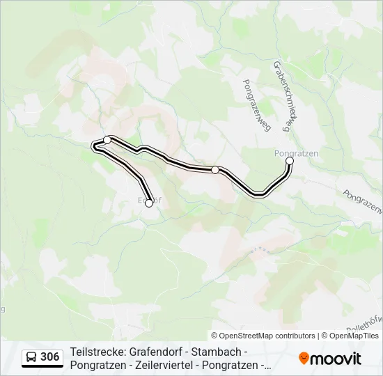 306 Bus Line Map