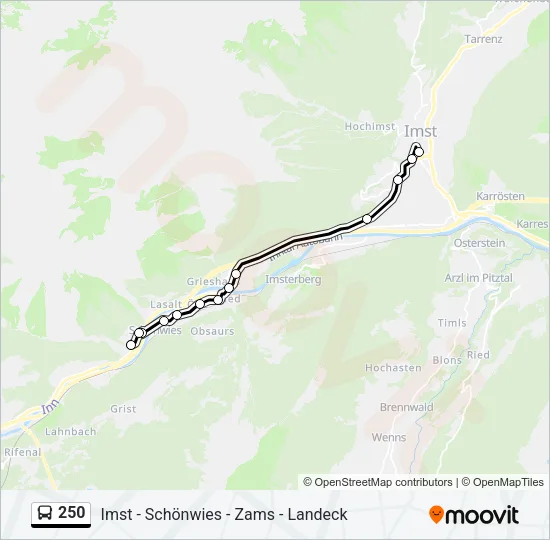 250  Line Map