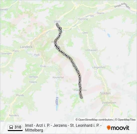 310  Line Map