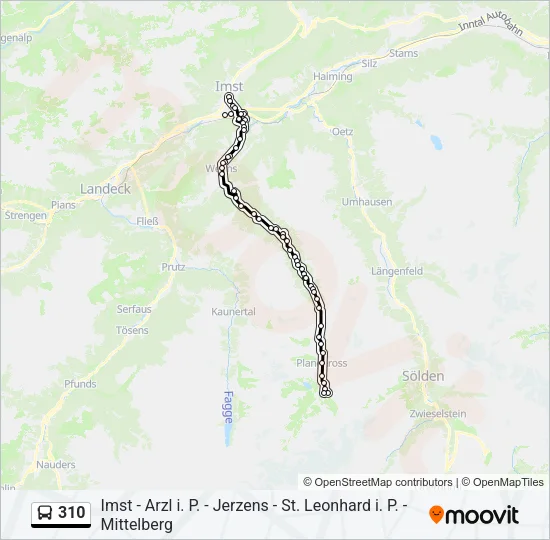 310  Line Map