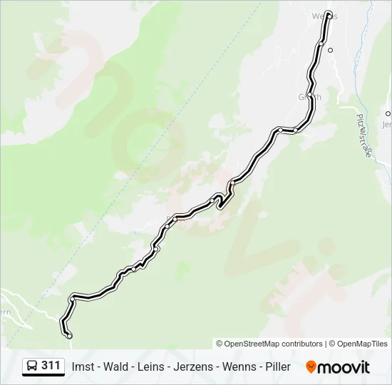 311  Line Map